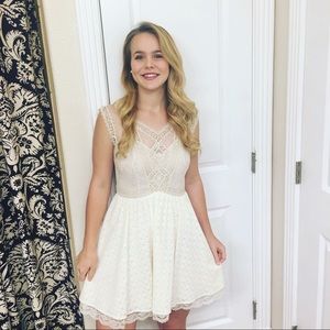 Gorgeous lace Free people dress